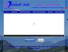 Tablet Screenshot of jennifair.com
